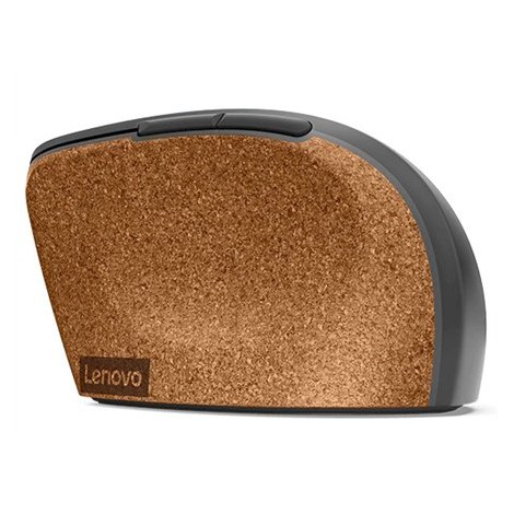 Lenovo | Go Wireless Vertical Mouse | Wireless optical | USB-A | Grey - 3